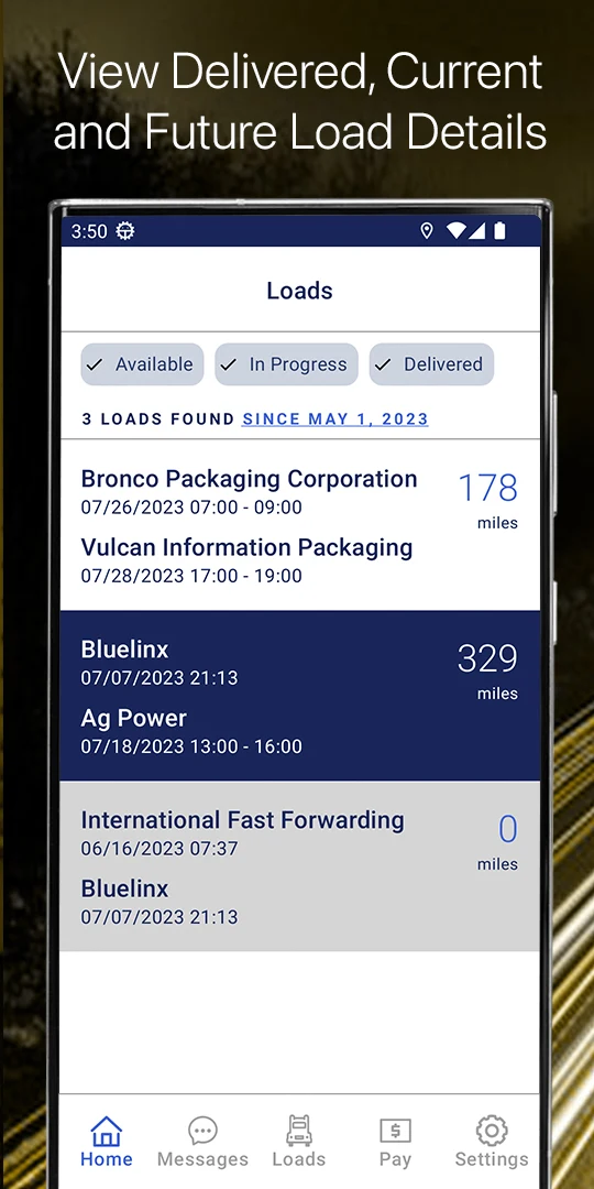 McLeod Driver Sidekick screenshot